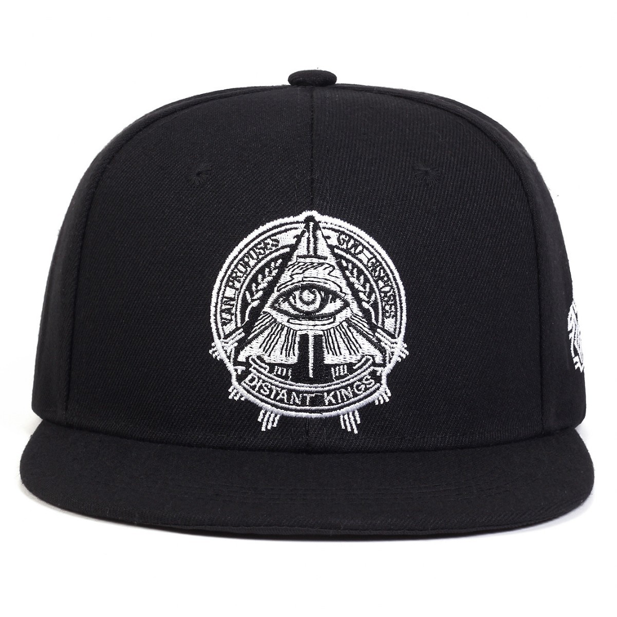 Snapback Hat Flat - Casquette Snapback Unisexe Brodé Œil Tout-Voyant