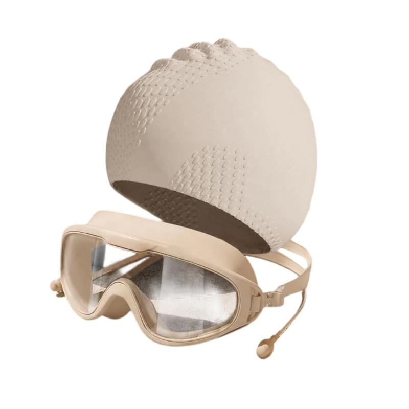 Y1UC 1 ensemble bonnet natatio - Swim Hat Silicone avis et prix