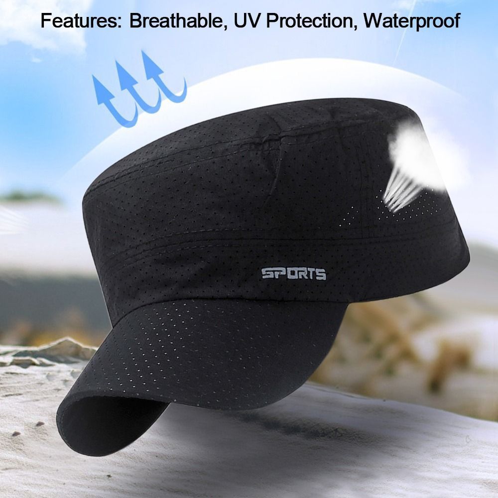 Chapeau de soleil respirant d' - Snapback Hat Flat avis et prix