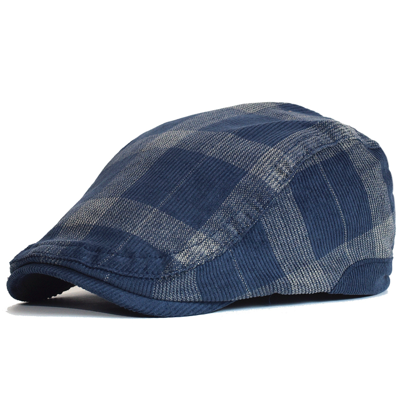Béret épais à carreaux Vintage - Dad Hat Cotton avis et prix