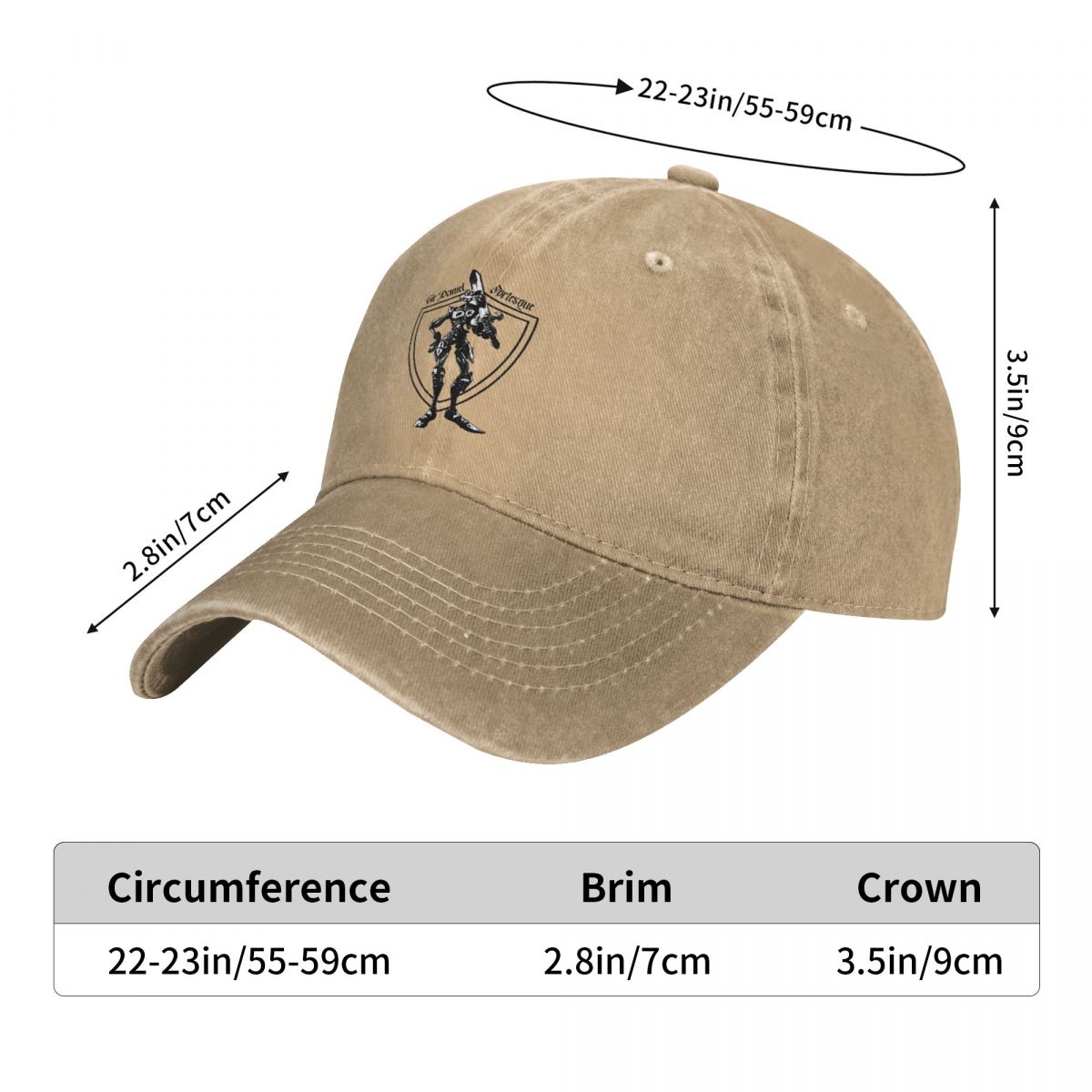 Casquette de baseball délavée  - Golf Cap Dad avis et prix